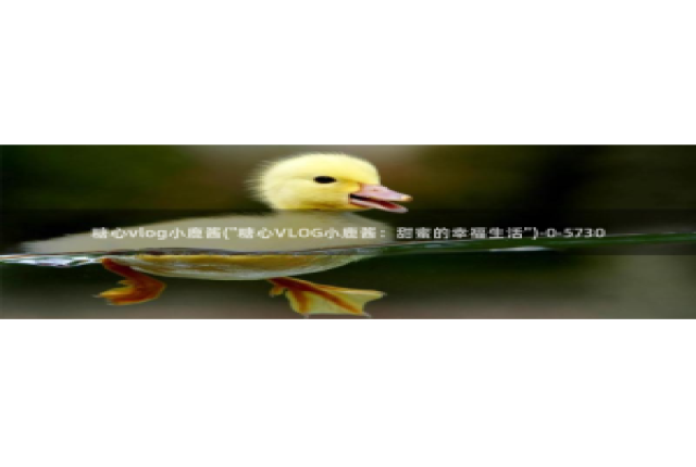 糖心vlog猫宝宝：糖心vlog小鹿酱(\